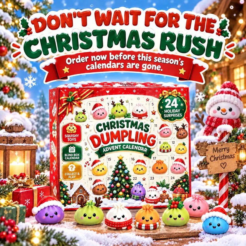24-Day Squishy Christmas Advent Calendar