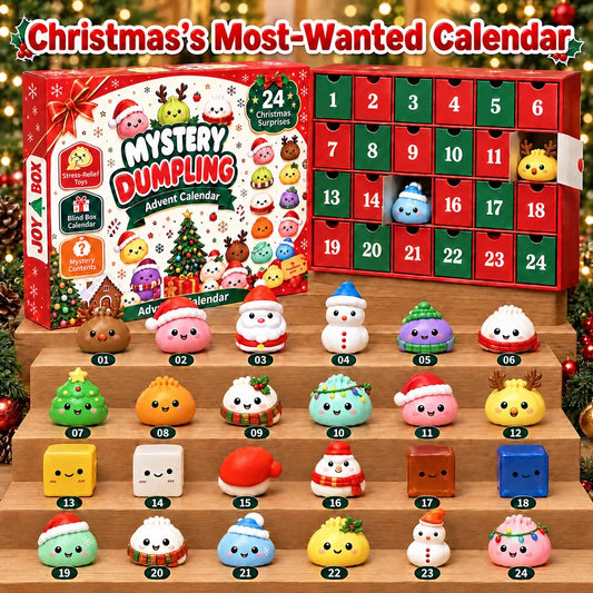 24-Day Squishy Christmas Advent Calendar
