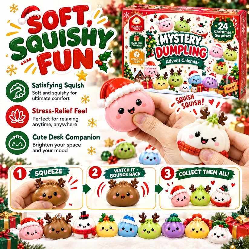 24-Day Squishy Christmas Advent Calendar
