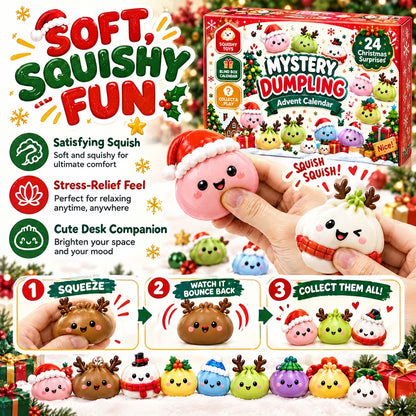 24-Day Squishy Christmas Advent Calendar