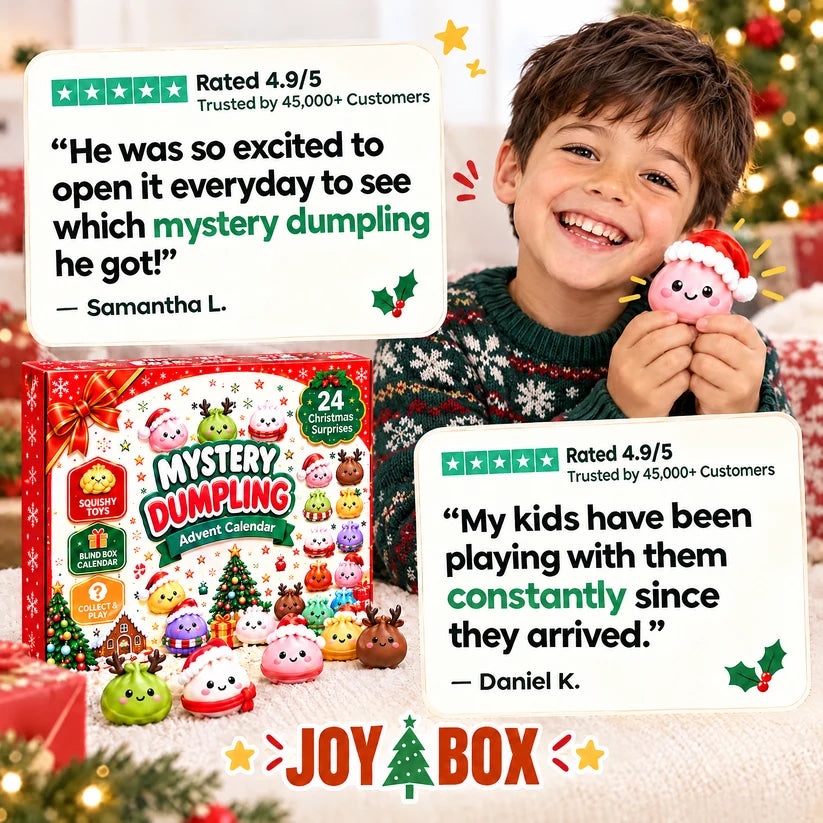 24-Day Squishy Christmas Advent Calendar